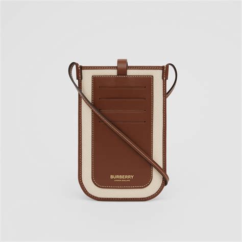 burberry canvas phone case|burberry phone case with strap.